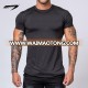 men logo printing cotton t shirt custom OEM slim fit bodybuilding t shirts