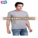 Wholesale custom 100% cotton gray plain t shirt election campaign photo printing t shirts